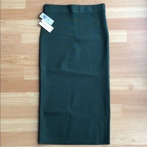 NWT Babaton Tube Skirt in Green